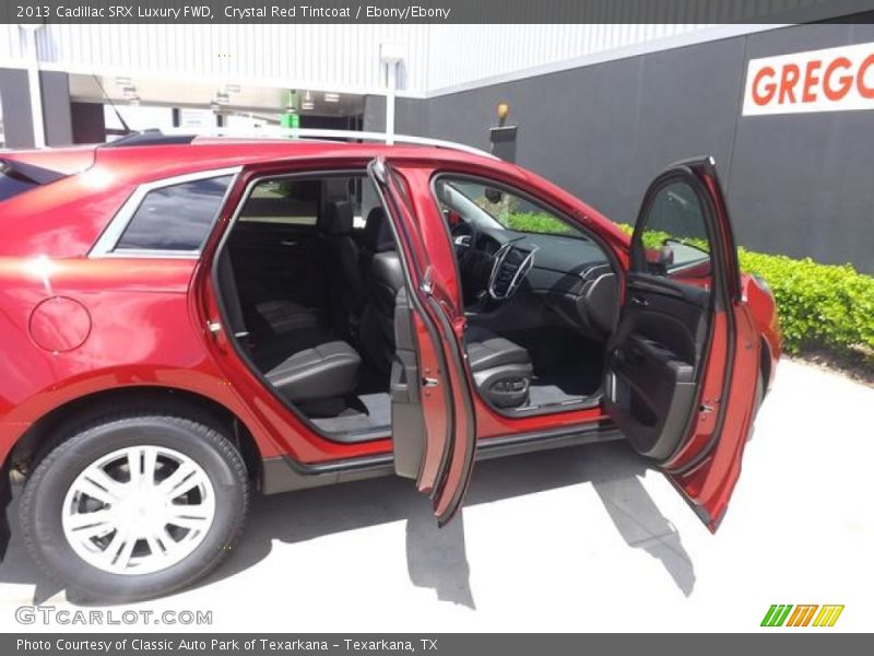 Crystal Red Tintcoat / Ebony/Ebony 2013 Cadillac SRX Luxury FWD
