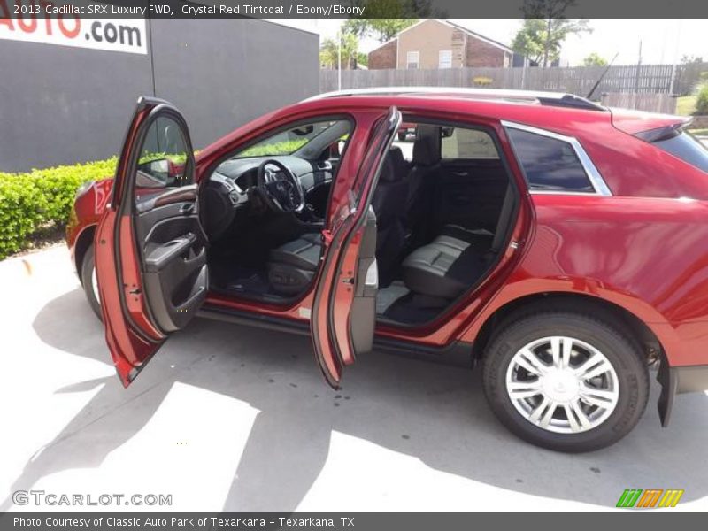 Crystal Red Tintcoat / Ebony/Ebony 2013 Cadillac SRX Luxury FWD
