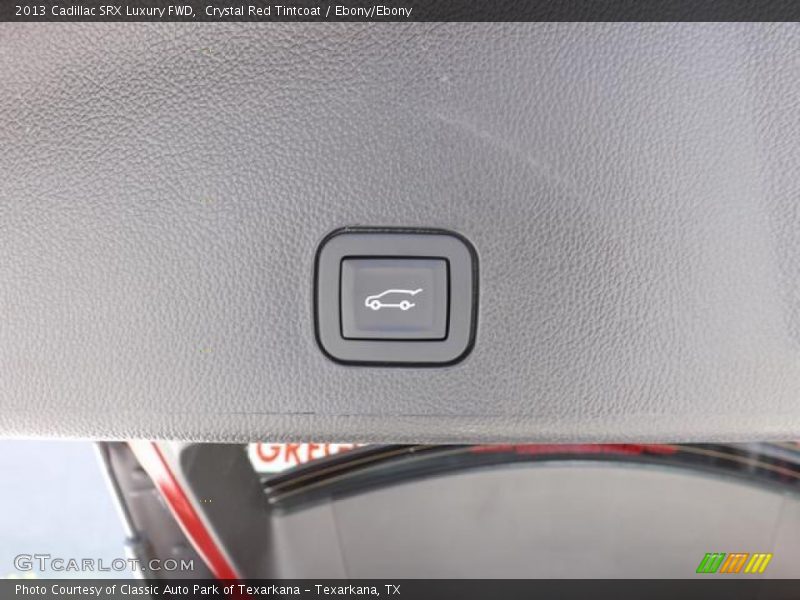 Crystal Red Tintcoat / Ebony/Ebony 2013 Cadillac SRX Luxury FWD