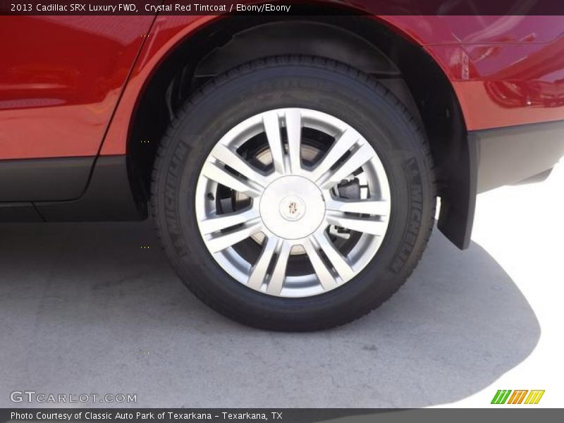 Crystal Red Tintcoat / Ebony/Ebony 2013 Cadillac SRX Luxury FWD