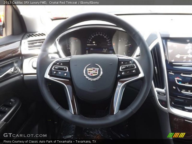 Crystal Red Tintcoat / Ebony/Ebony 2013 Cadillac SRX Luxury FWD