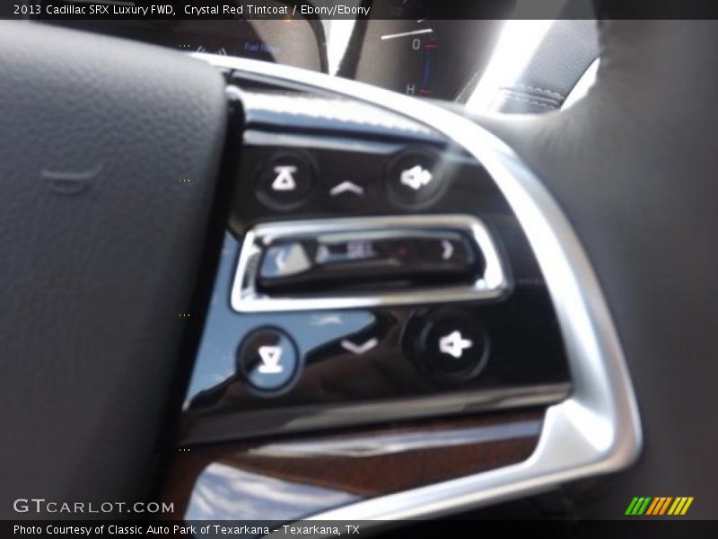 Crystal Red Tintcoat / Ebony/Ebony 2013 Cadillac SRX Luxury FWD