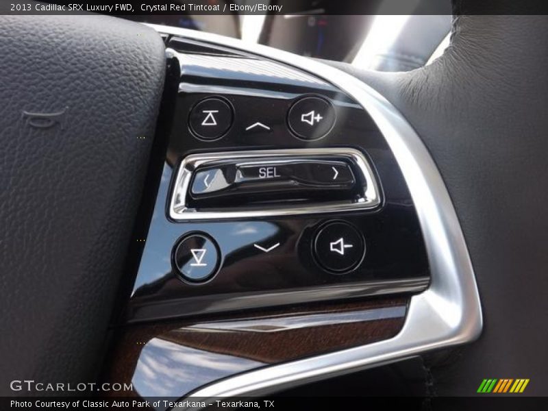 Crystal Red Tintcoat / Ebony/Ebony 2013 Cadillac SRX Luxury FWD