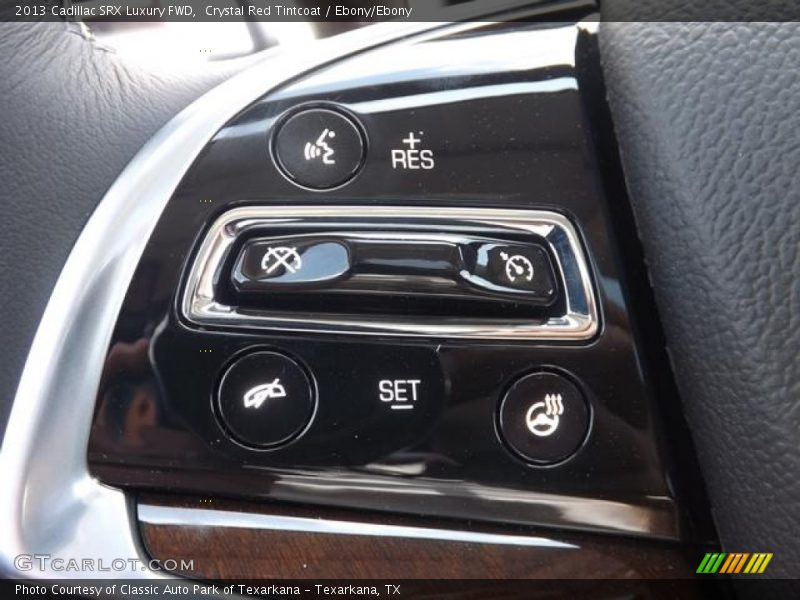 Crystal Red Tintcoat / Ebony/Ebony 2013 Cadillac SRX Luxury FWD