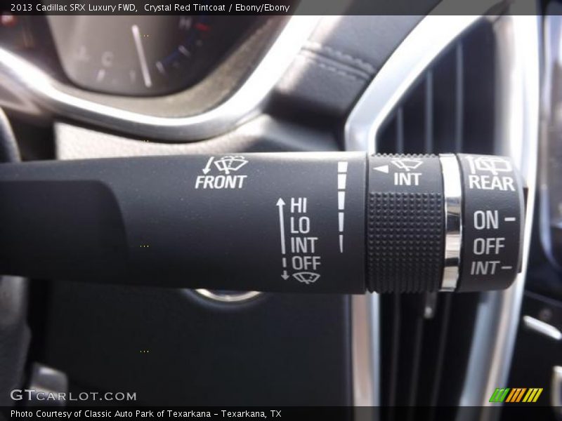 Crystal Red Tintcoat / Ebony/Ebony 2013 Cadillac SRX Luxury FWD
