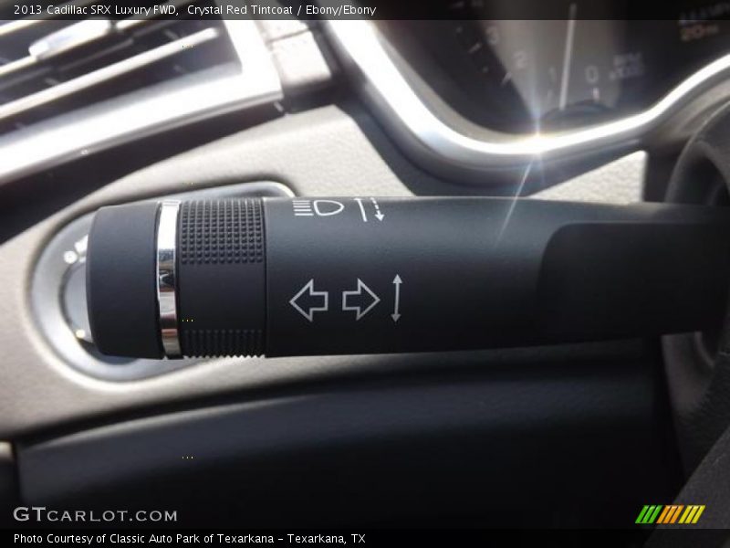 Crystal Red Tintcoat / Ebony/Ebony 2013 Cadillac SRX Luxury FWD