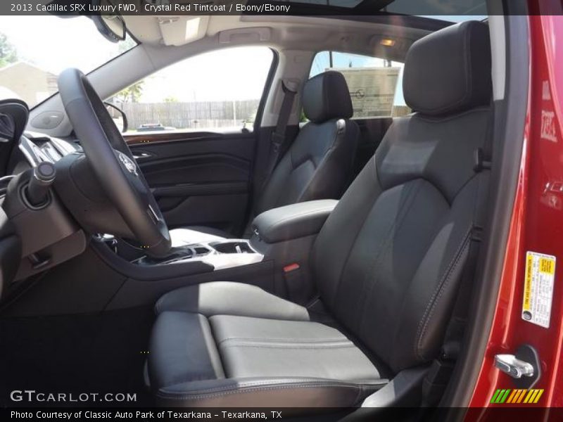 Crystal Red Tintcoat / Ebony/Ebony 2013 Cadillac SRX Luxury FWD