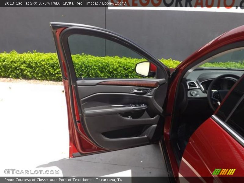 Crystal Red Tintcoat / Ebony/Ebony 2013 Cadillac SRX Luxury FWD