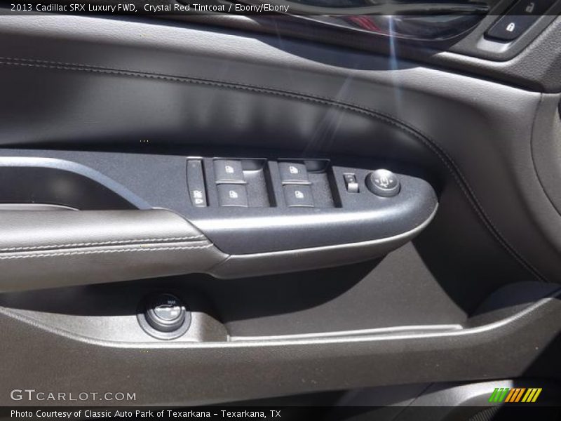 Crystal Red Tintcoat / Ebony/Ebony 2013 Cadillac SRX Luxury FWD