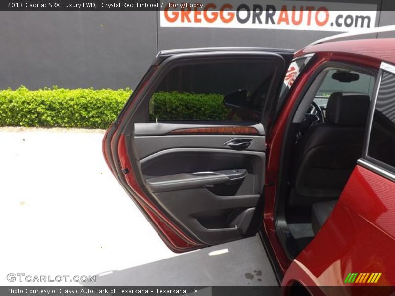 Crystal Red Tintcoat / Ebony/Ebony 2013 Cadillac SRX Luxury FWD