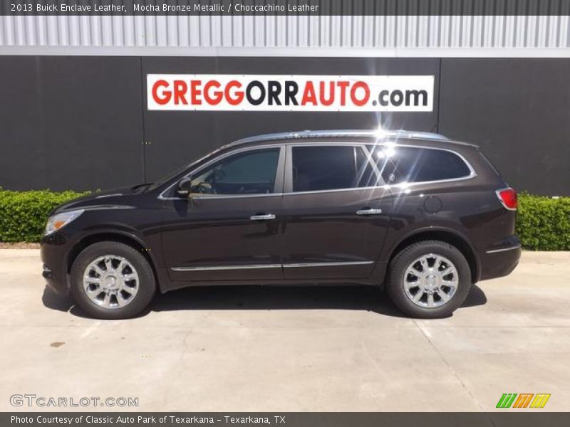 Mocha Bronze Metallic / Choccachino Leather 2013 Buick Enclave Leather