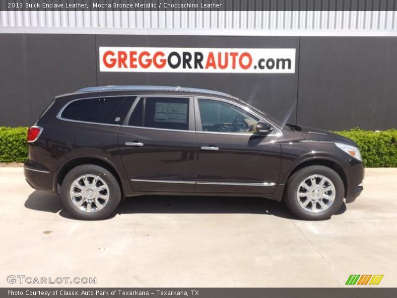 Mocha Bronze Metallic / Choccachino Leather 2013 Buick Enclave Leather