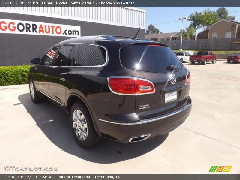 Mocha Bronze Metallic / Choccachino Leather 2013 Buick Enclave Leather