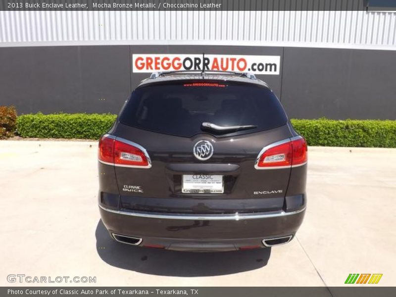 Mocha Bronze Metallic / Choccachino Leather 2013 Buick Enclave Leather