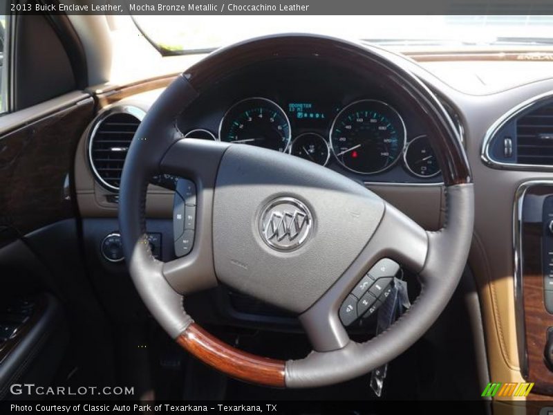 Mocha Bronze Metallic / Choccachino Leather 2013 Buick Enclave Leather