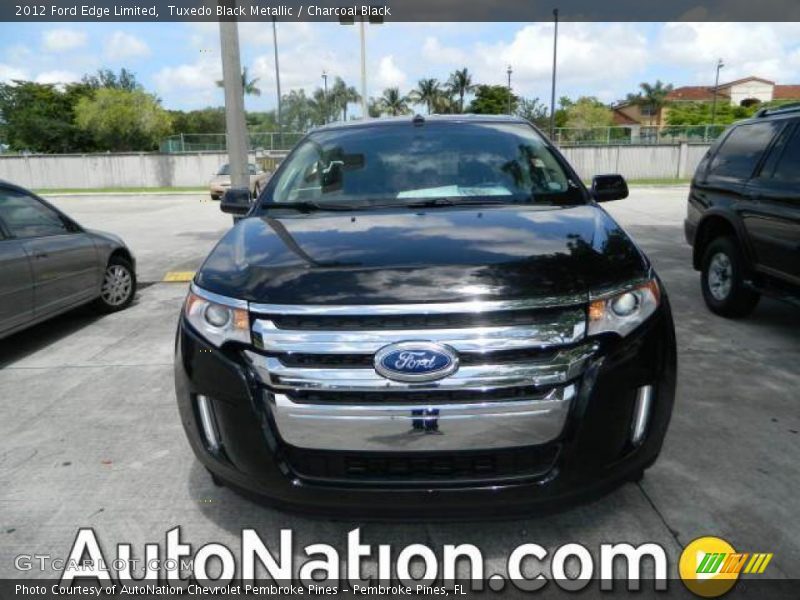 Tuxedo Black Metallic / Charcoal Black 2012 Ford Edge Limited