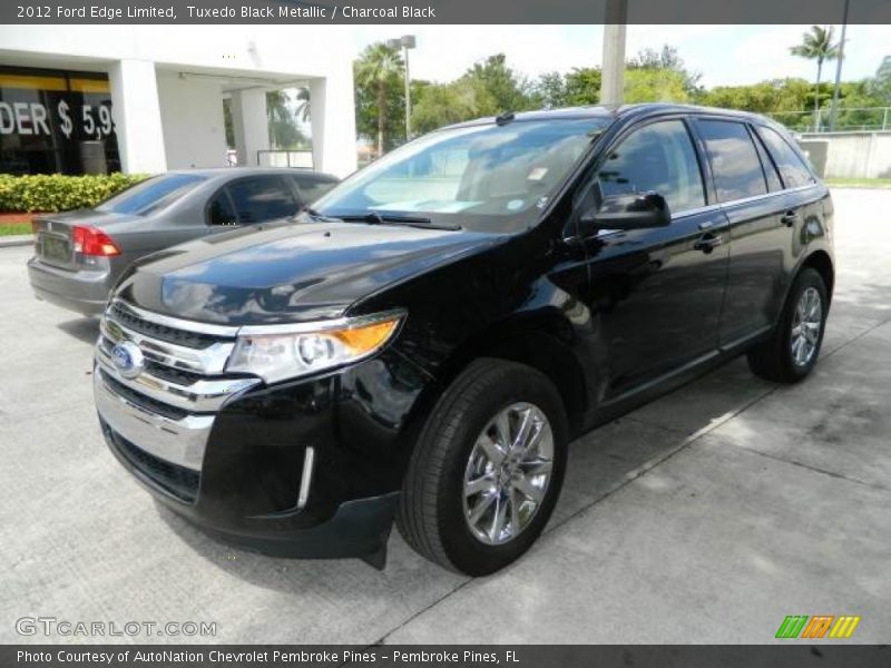 Tuxedo Black Metallic / Charcoal Black 2012 Ford Edge Limited