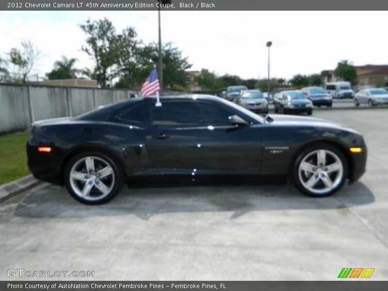 Black / Black 2012 Chevrolet Camaro LT 45th Anniversary Edition Coupe
