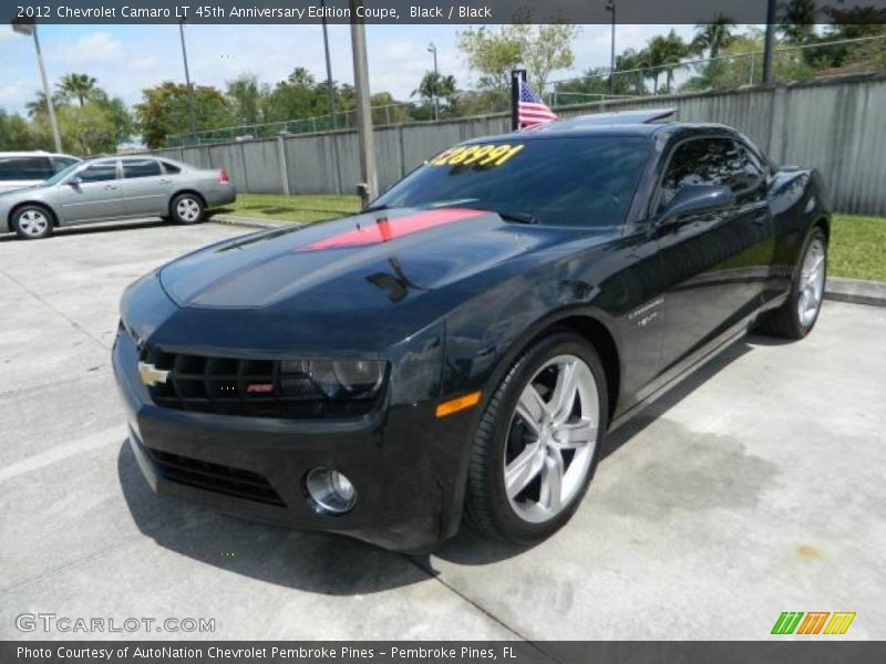 Front 3/4 View of 2012 Camaro LT 45th Anniversary Edition Coupe