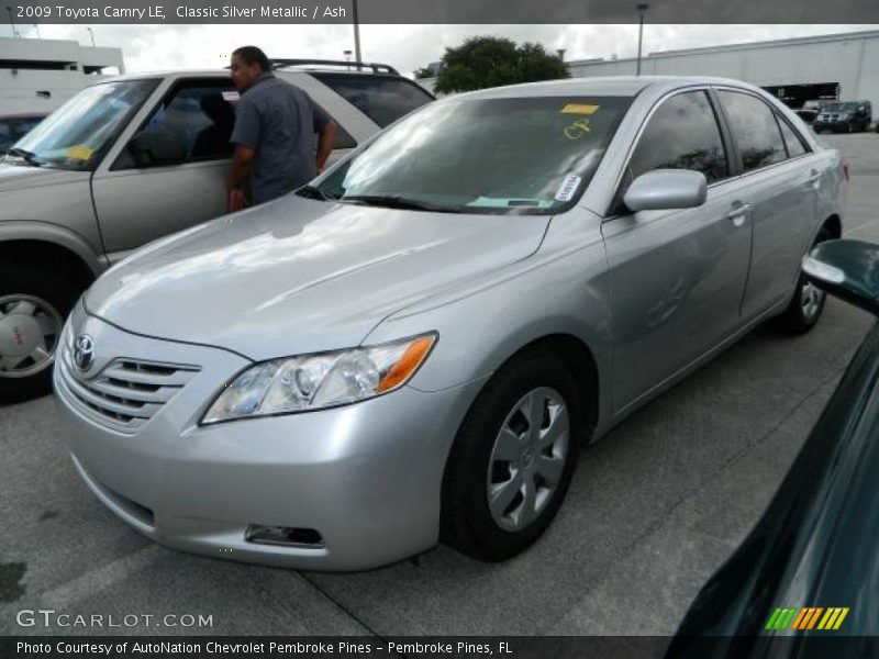 Classic Silver Metallic / Ash 2009 Toyota Camry LE