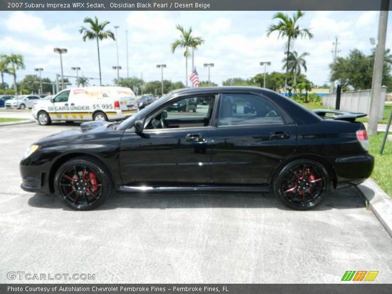  2007 Impreza WRX Sedan Obsidian Black Pearl