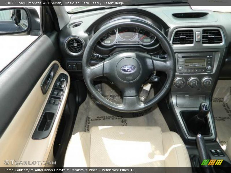 Dashboard of 2007 Impreza WRX Sedan