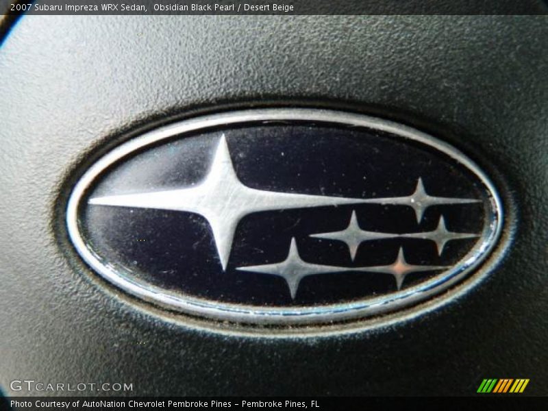  2007 Impreza WRX Sedan Logo