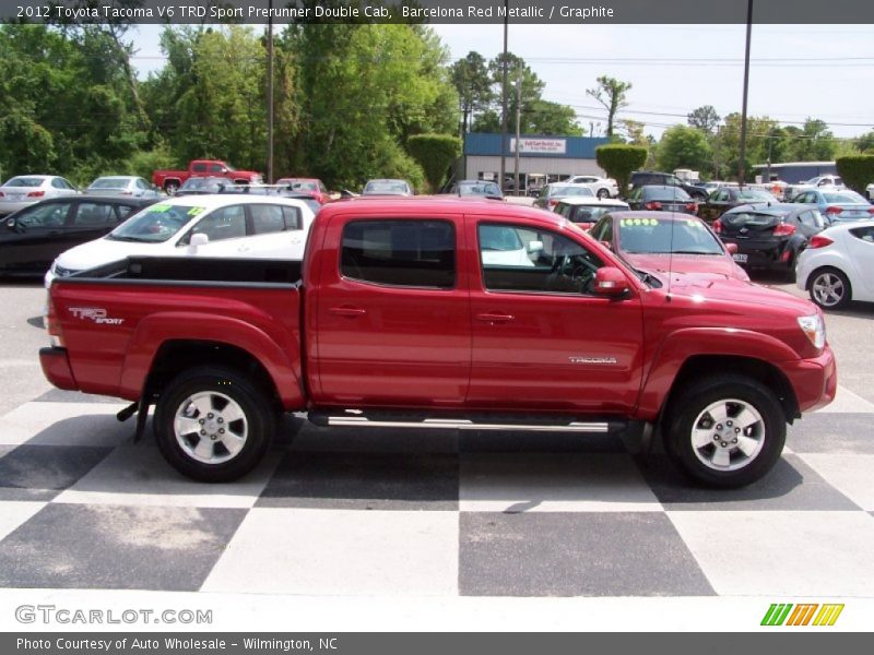 Barcelona Red Metallic / Graphite 2012 Toyota Tacoma V6 TRD Sport Prerunner Double Cab