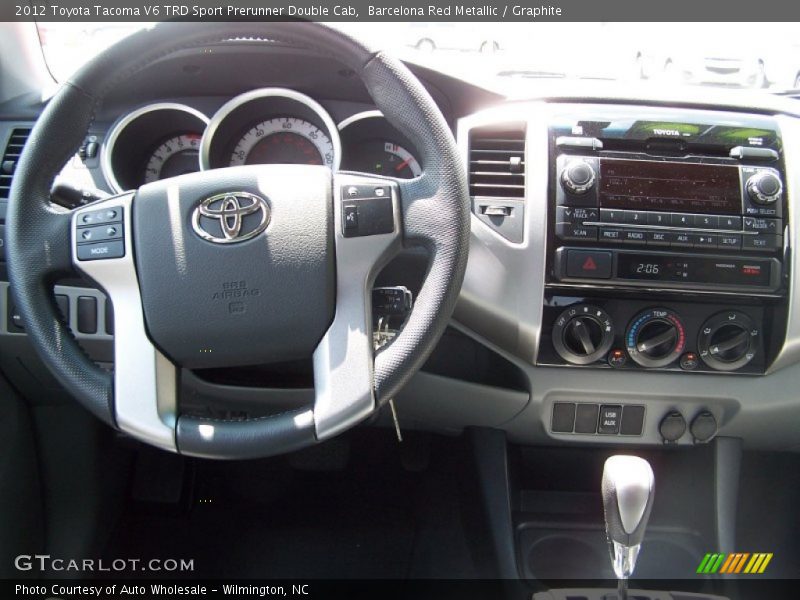 Barcelona Red Metallic / Graphite 2012 Toyota Tacoma V6 TRD Sport Prerunner Double Cab