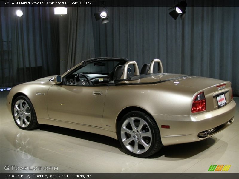 Gold / Black 2004 Maserati Spyder Cambiocorsa