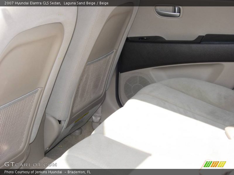 Laguna Sand Beige / Beige 2007 Hyundai Elantra GLS Sedan