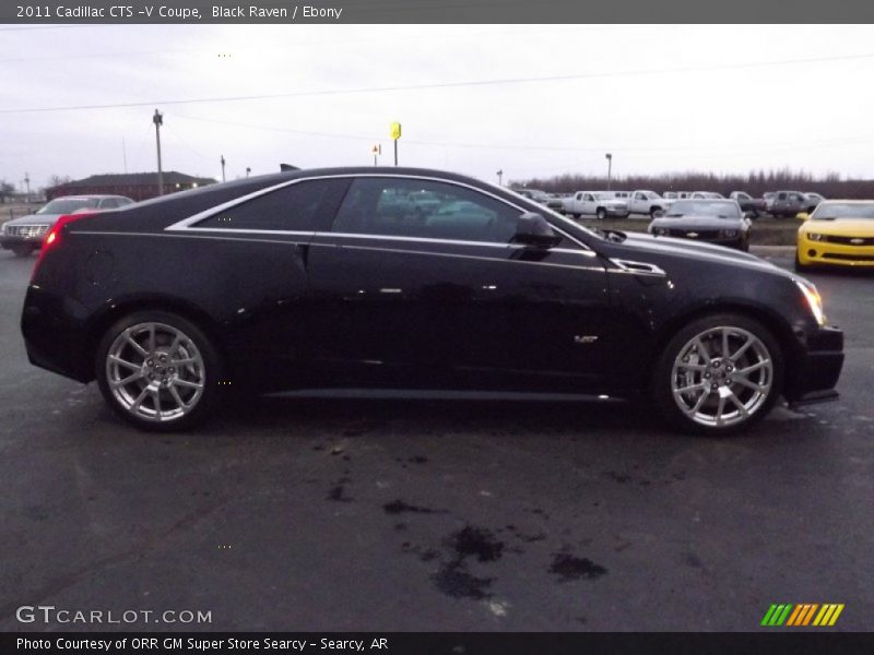 Black Raven / Ebony 2011 Cadillac CTS -V Coupe
