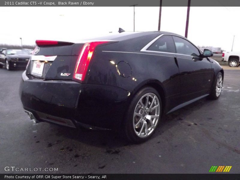 Black Raven / Ebony 2011 Cadillac CTS -V Coupe