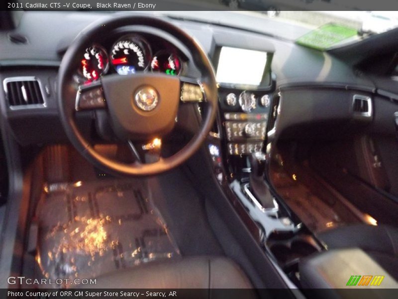 Black Raven / Ebony 2011 Cadillac CTS -V Coupe