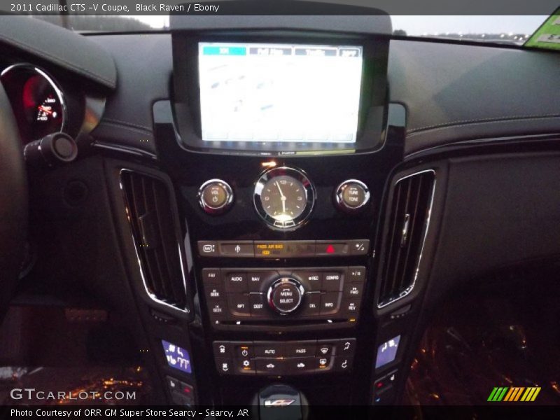 Black Raven / Ebony 2011 Cadillac CTS -V Coupe