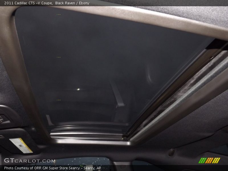 Black Raven / Ebony 2011 Cadillac CTS -V Coupe