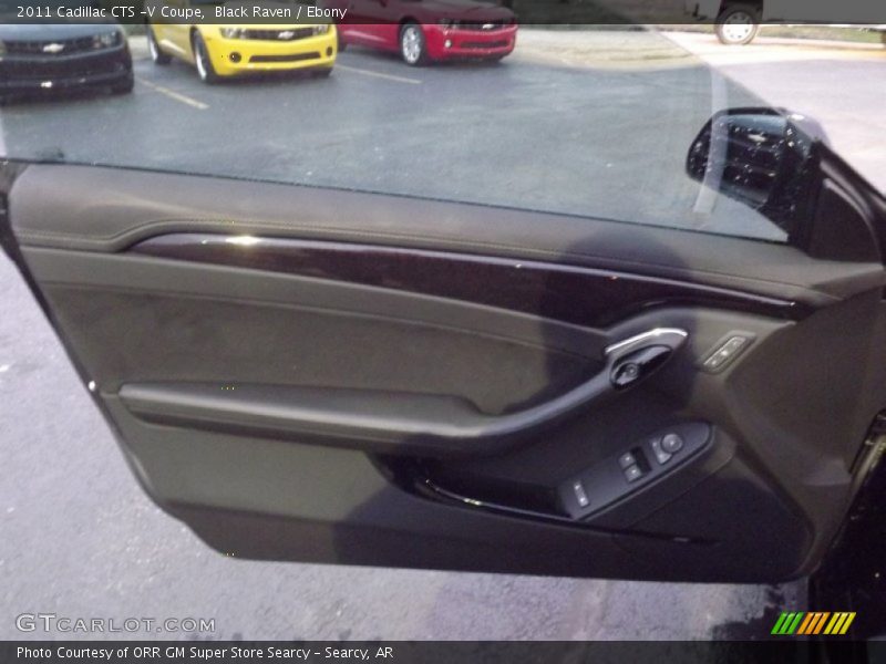 Black Raven / Ebony 2011 Cadillac CTS -V Coupe