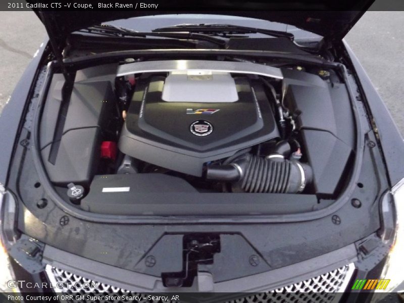 Black Raven / Ebony 2011 Cadillac CTS -V Coupe
