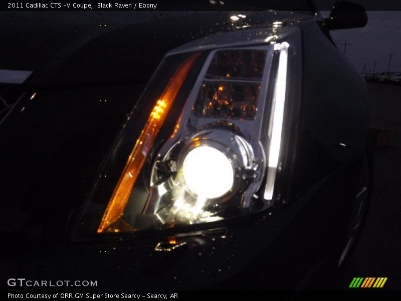 Black Raven / Ebony 2011 Cadillac CTS -V Coupe