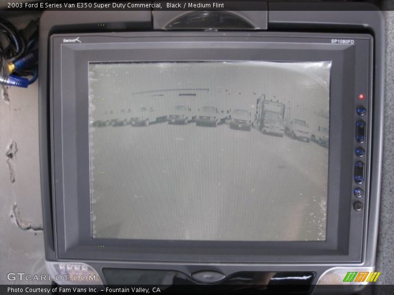 Black / Medium Flint 2003 Ford E Series Van E350 Super Duty Commercial