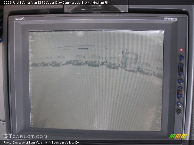 Black / Medium Flint 2003 Ford E Series Van E350 Super Duty Commercial