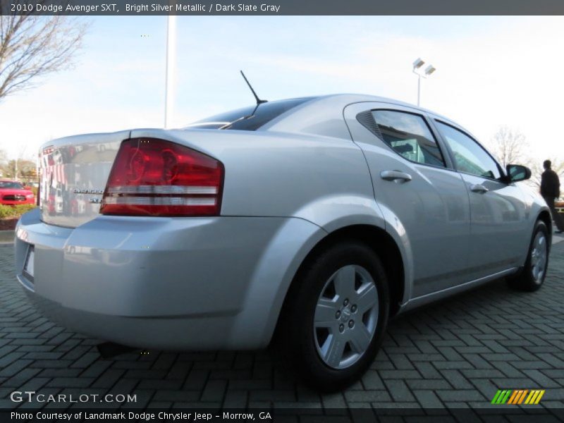 Bright Silver Metallic / Dark Slate Gray 2010 Dodge Avenger SXT