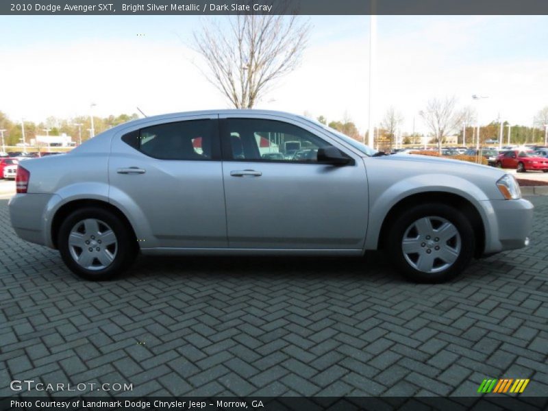 Bright Silver Metallic / Dark Slate Gray 2010 Dodge Avenger SXT