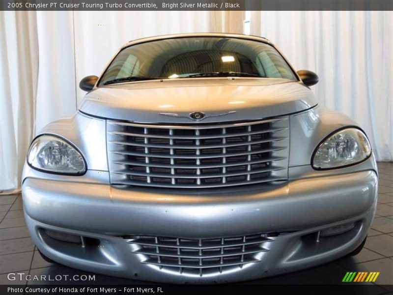 Bright Silver Metallic / Black 2005 Chrysler PT Cruiser Touring Turbo Convertible
