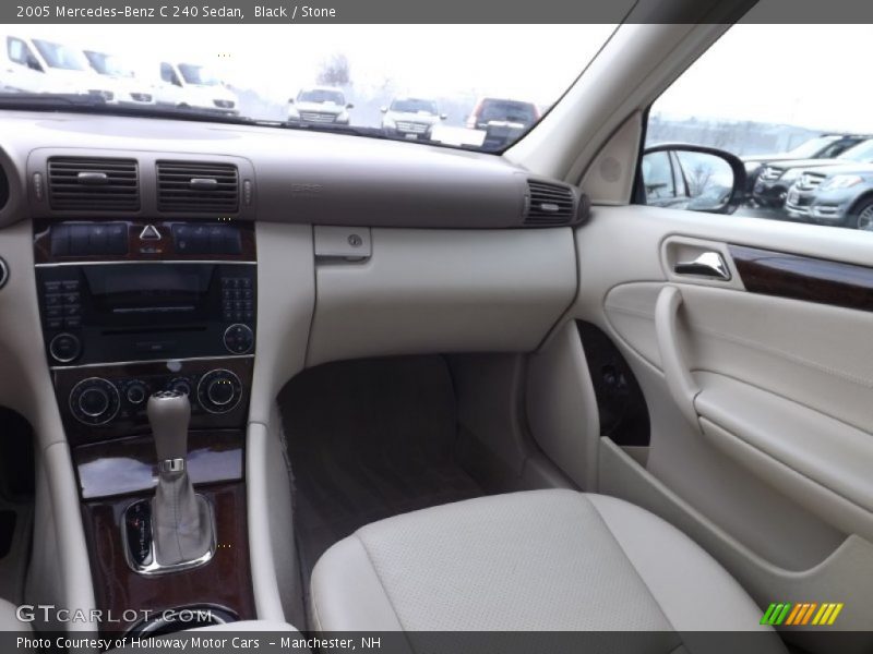 Black / Stone 2005 Mercedes-Benz C 240 Sedan