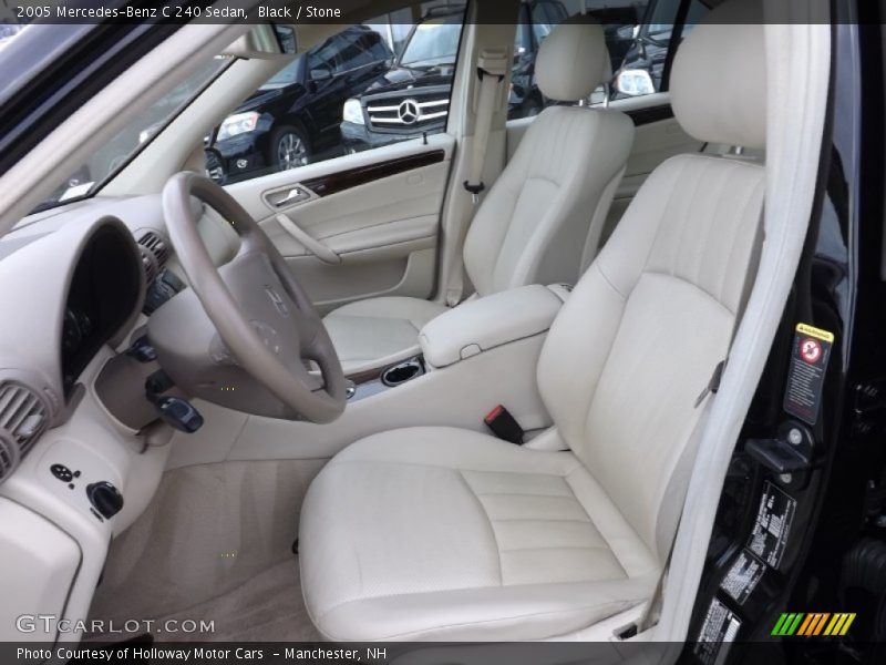Black / Stone 2005 Mercedes-Benz C 240 Sedan