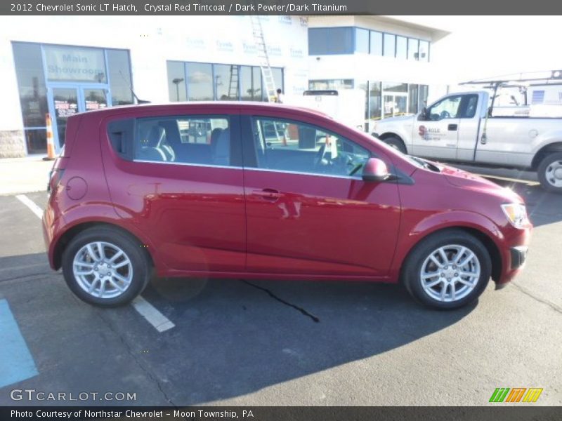 Crystal Red Tintcoat / Dark Pewter/Dark Titanium 2012 Chevrolet Sonic LT Hatch