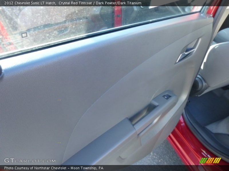 Crystal Red Tintcoat / Dark Pewter/Dark Titanium 2012 Chevrolet Sonic LT Hatch