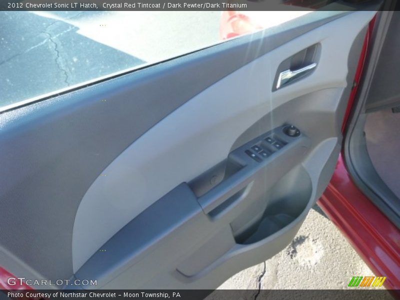 Crystal Red Tintcoat / Dark Pewter/Dark Titanium 2012 Chevrolet Sonic LT Hatch