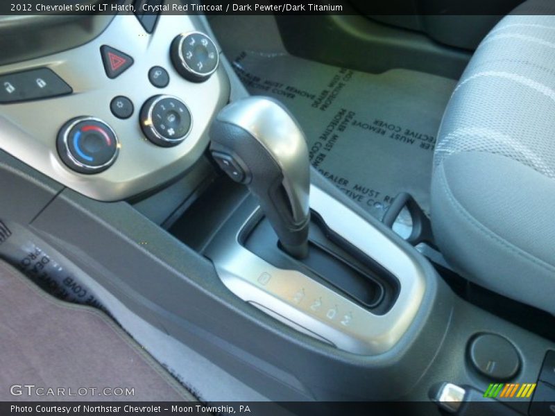 Crystal Red Tintcoat / Dark Pewter/Dark Titanium 2012 Chevrolet Sonic LT Hatch
